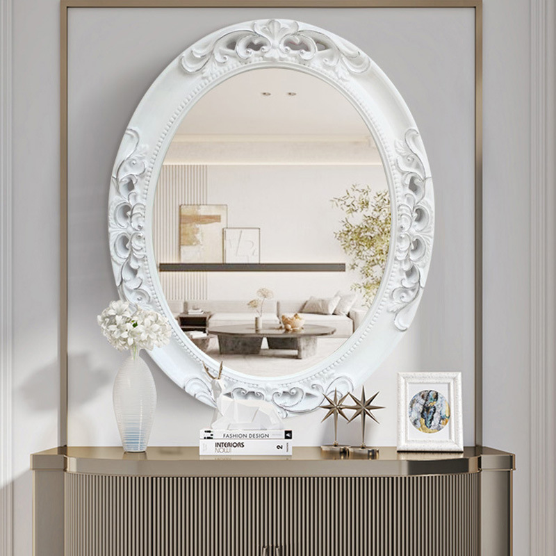 กระจกห้องน้ำทรงวงรีแบบยุโรปติด - Home Bathroom Mirror บทวิจารณ์และราคา