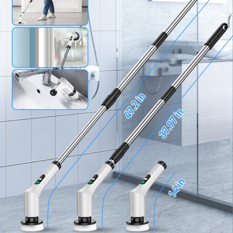 แปรงขัดไฟฟ้า 9 in 1 ไร้สาย ด้า - Home Bathroom Cleaning Machine บทวิจารณ์และราคา