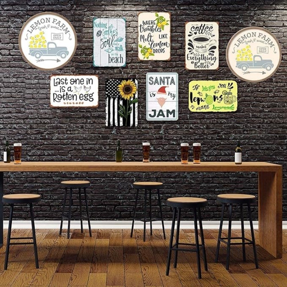 CIFBUY วินเทจ ฟันนี่ แคท อะลูม - Home Bathroom Wall Art บทวิจารณ์และราคา